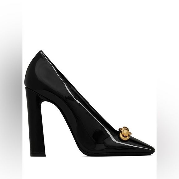Saint Laurent Swing Chain Link Pumps | SLIGHTLY USED - Picture 1 of 11